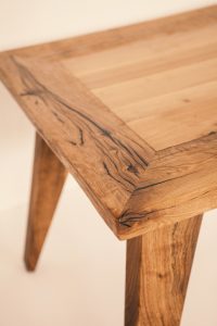 WALNUT-OAK TABLE